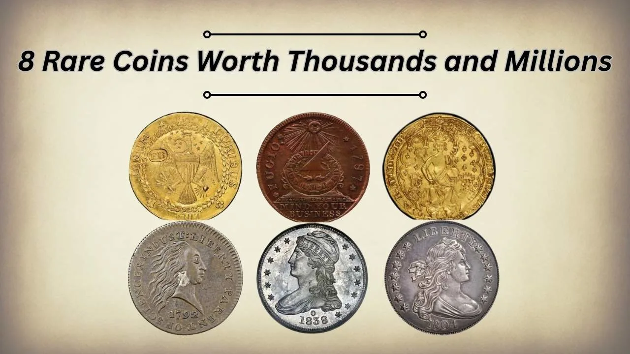 8 Rare Coins Worth Thousands and Millions

