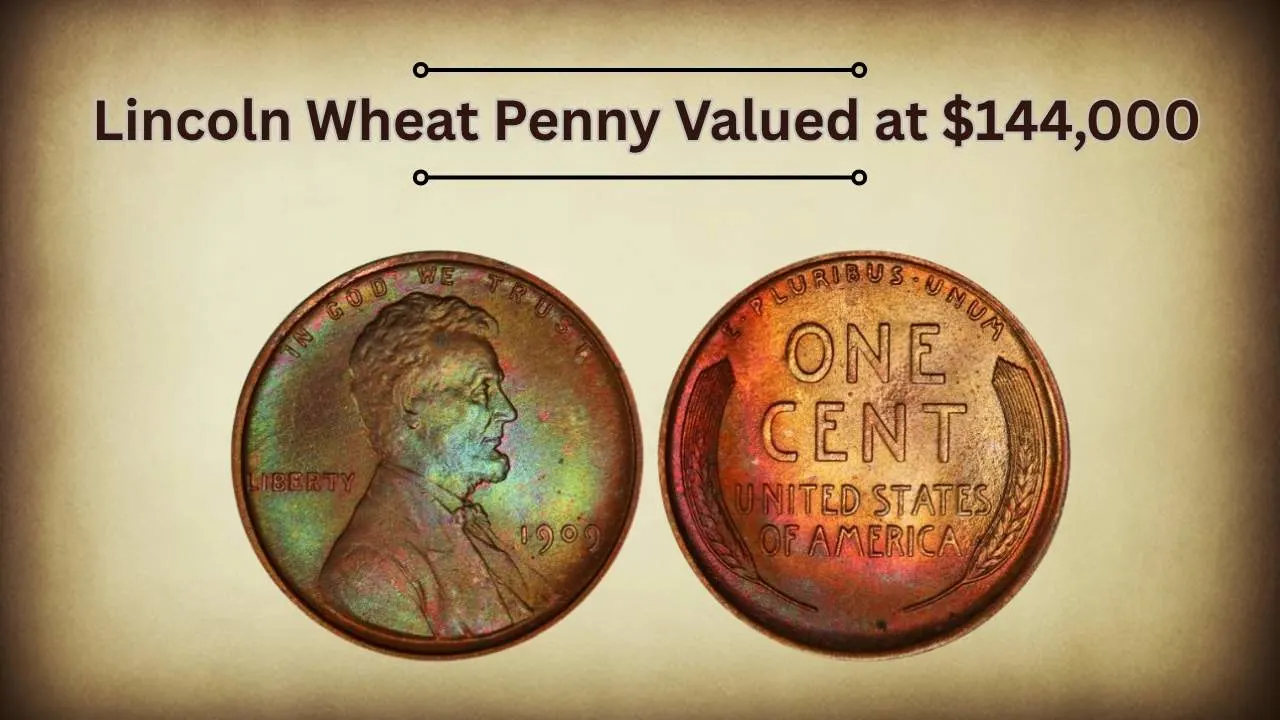 The Lincoln Wheat Penny Valued at $144,000 The Lincoln Wheat Penny Valued at $144,000