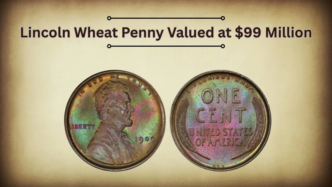 Lincoln Wheat Penny Valued at $99 Million Lincoln Wheat Penny Valued at $99 Million
