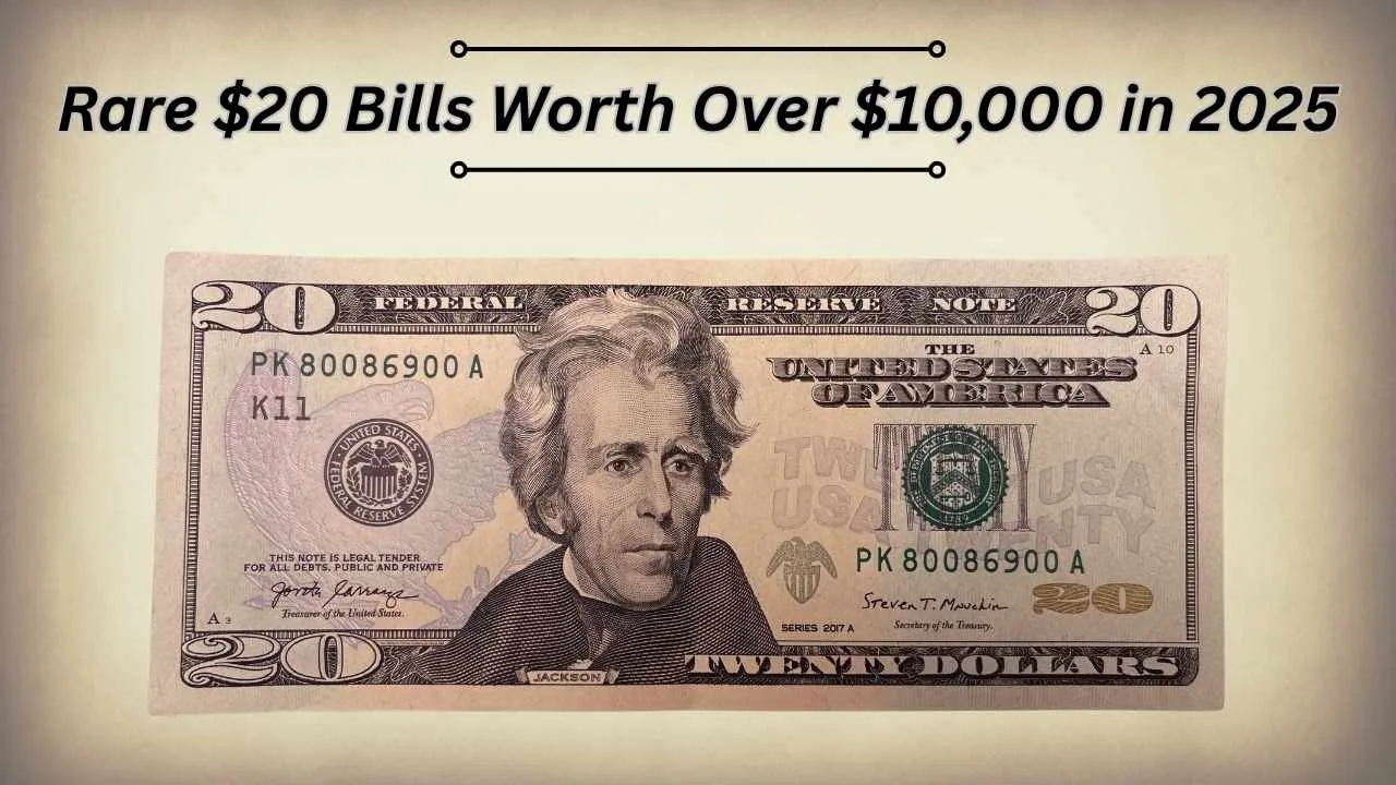 Rare $20 Bills Worth Over $10,000 in 2025 Rare $20 Bills Worth Over $10,000 in 2025