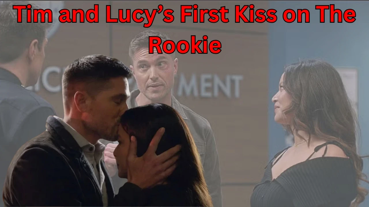 Tim and Lucy’s First Kiss on The Rookie Tim and Lucy’s First Kiss on The Rookie