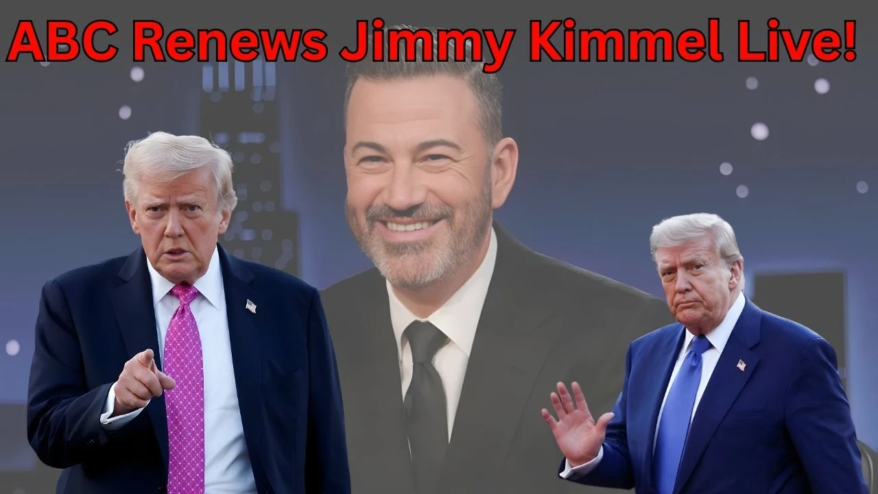 ABC Renews Jimmy Kimmel Live! ABC Renews Jimmy Kimmel Live!