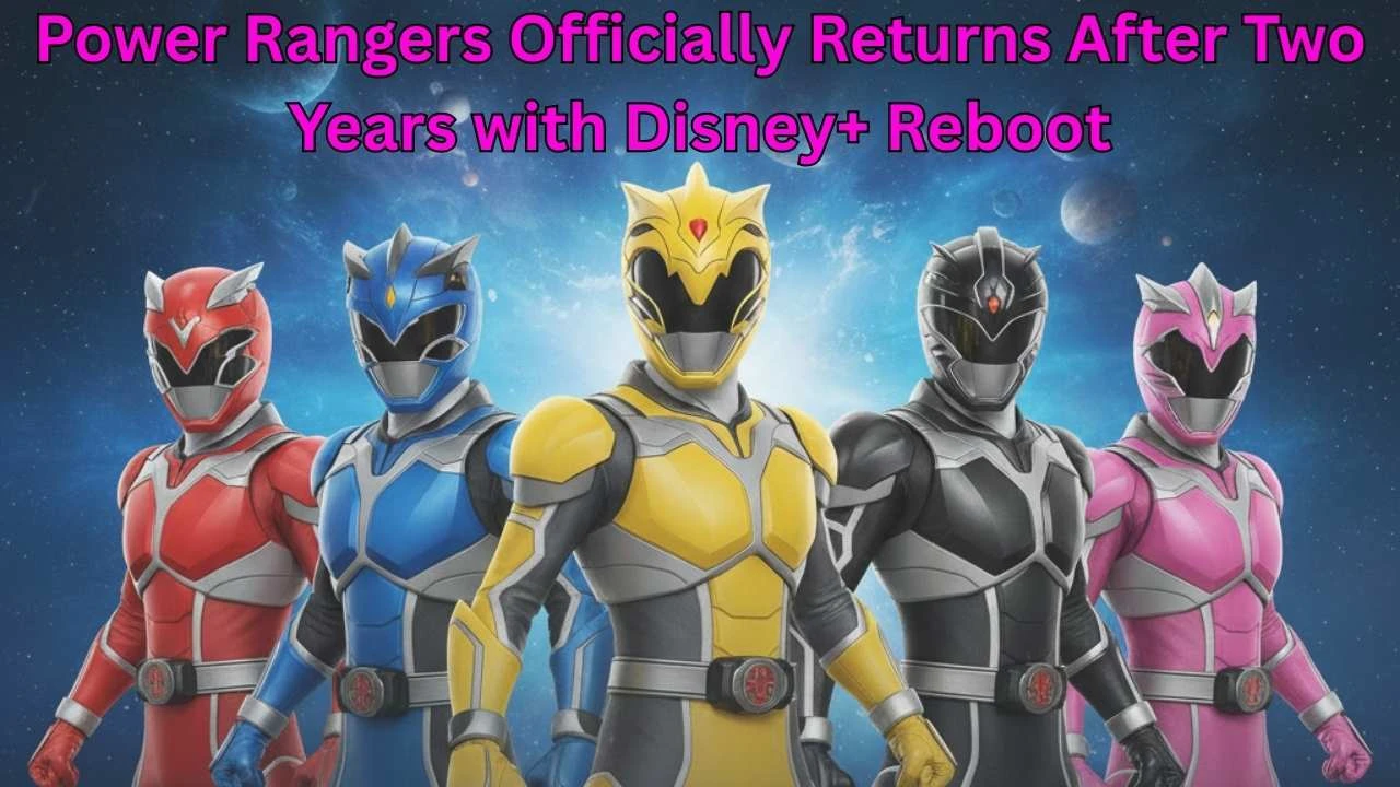Power Rangers Officially Returns After Two Years with Disney+ Reboot